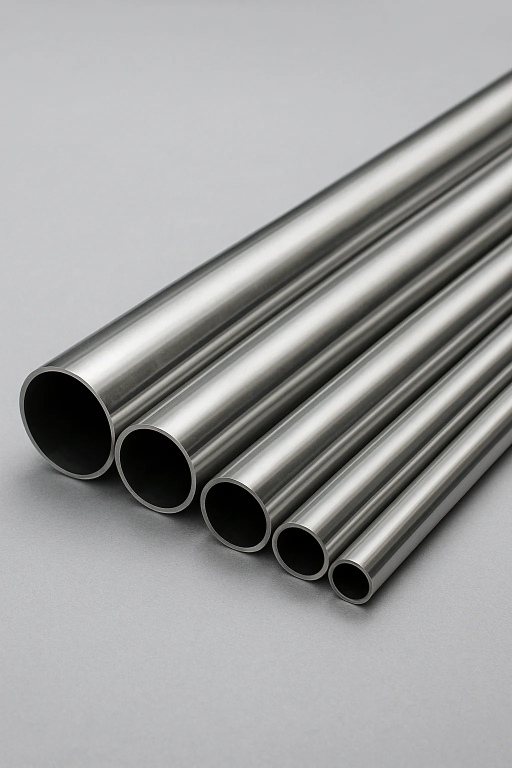 Round ASTM A554 stainless steel tube, from YES Stainless International, for decorative and mechanical use